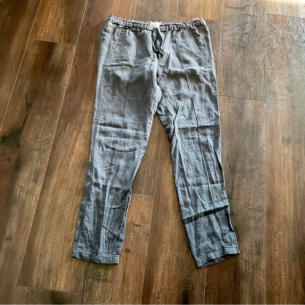 Lou & Grey Gray Track Pants with Cozy Fit